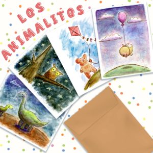 Sobre colección Postales de Animalitos